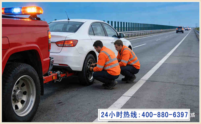 甘谷道路救援